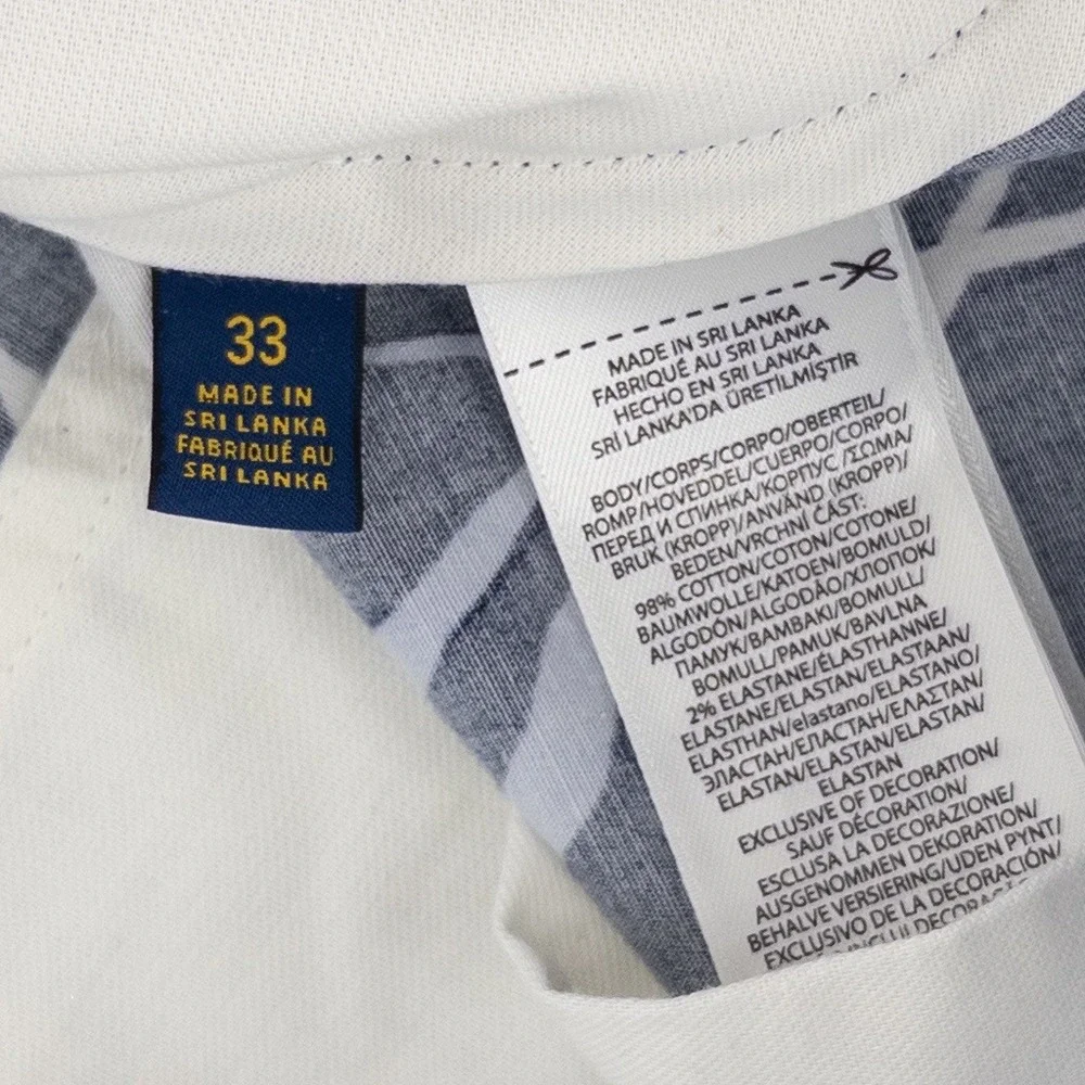 Polo Ralph Lauren Mens 33 Golf Classic Fit Shorts Blue Floral‎ Cotton Hawaiian